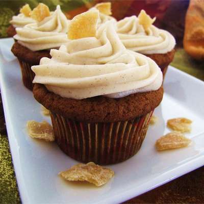 Pumpkin Ginger Cupcakes - RecipeNode.com