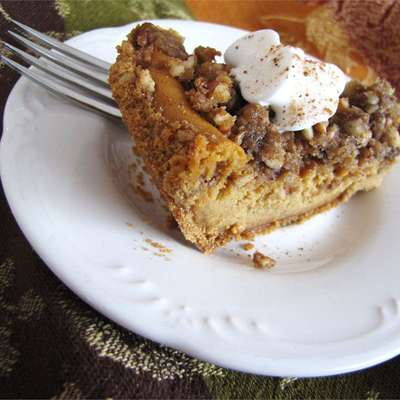 Pumpkin Pecan Cheesecake - RecipeNode.com