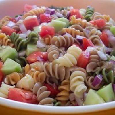 Rainbow Pasta Salad II - RecipeNode.com