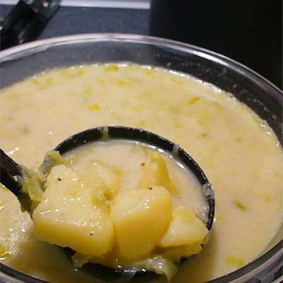 Real Potato Leek Soup - RecipeNode.com