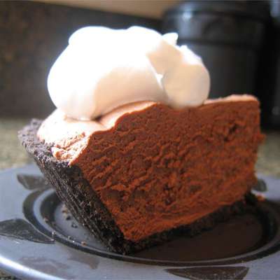 Rich Chocolate Truffle Pie - RecipeNode.com