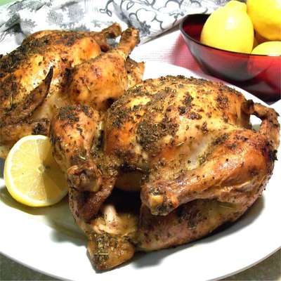Roasted Lemon Herb Chicken - RecipeNode.com