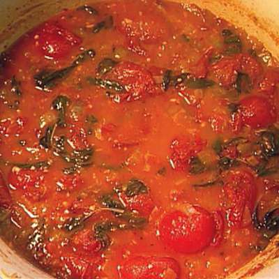 Roasted Tomato Basil Soup - RecipeNode.com