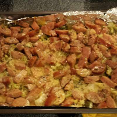 Sausage-Potato Casserole - RecipeNode.com