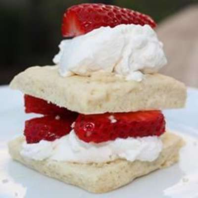 Scrumptious Strawberry Shortcake - RecipeNode.com