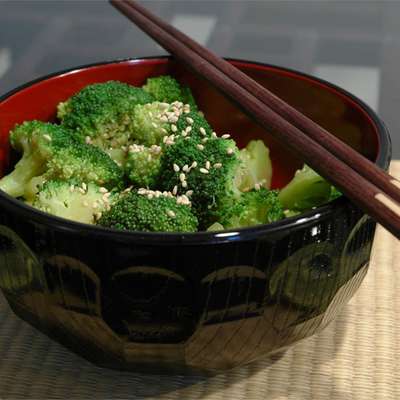 Sesame Broccoli Salad - RecipeNode.com