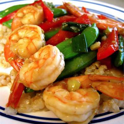 Sesame Shrimp Stir-Fry - RecipeNode.com