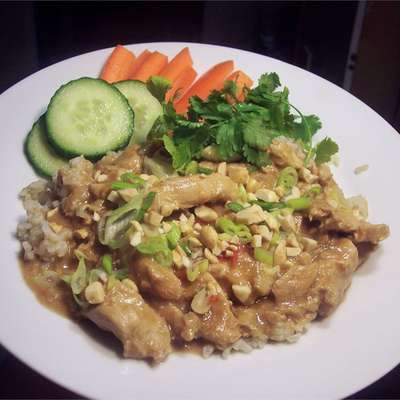 Slow Cook Thai Chicken - RecipeNode.com