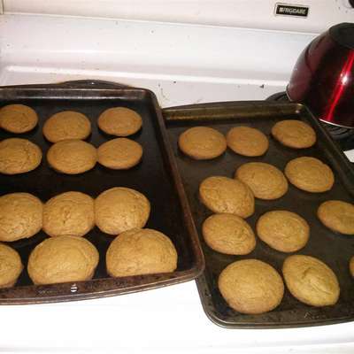 Soft Molasses Cookies V - RecipeNode.com