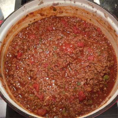 Southern-Style Meat Sauce - RecipeNode.com
