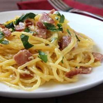 Spaghetti Carbonara II - RecipeNode.com