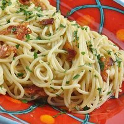 Spaghetti with Bacon - RecipeNode.com