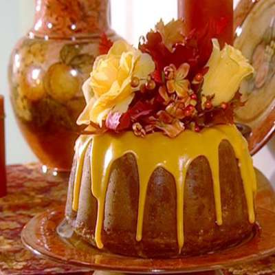 Spiced Pumpkin Bundt Cake with Citrus Glaze - RecipeNode.com
