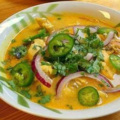 Spicy Chicken Thai Soup - RecipeNode.com