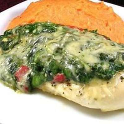 Spinach Chicken Parmesan - RecipeNode.com