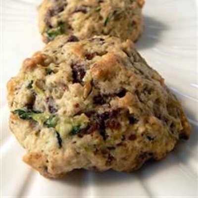 St. Patrick's Day Zucchini-Oatmeal Cookies - RecipeNode.com