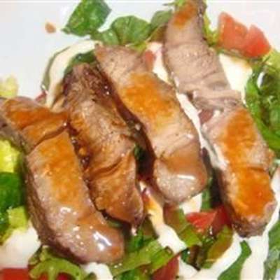 Steak Salad (Ranen Salad) - RecipeNode.com