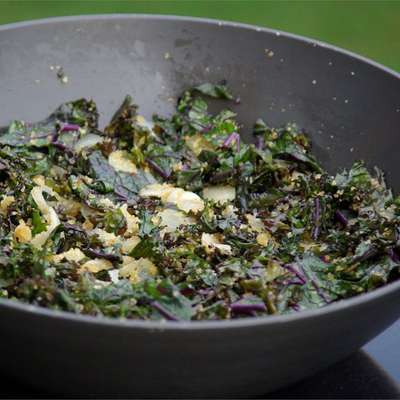Stir Fried Kale - RecipeNode.com