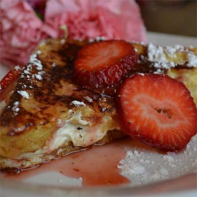 Strawberry Cheesecake French Toast  - RecipeNode.com