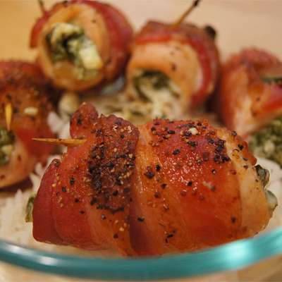Stuffed and Wrapped Chicken Breast - RecipeNode.com