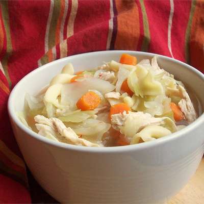 Thai Chicken Cabbage Soup - RecipeNode.com
