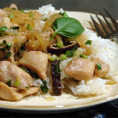 Thai Chicken with Basil Stir Fry - RecipeNode.com