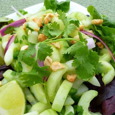 Thai Cucumber Salad - RecipeNode.com