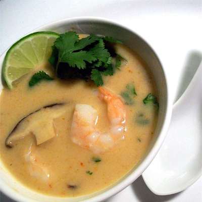 The Best Thai Coconut Soup - RecipeNode.com
