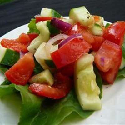 Tomato Cucumber Salad - RecipeNode.com