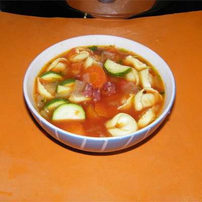 Tortellini Soup I - RecipeNode.com