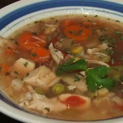Turkey Carcass Soup - RecipeNode.com