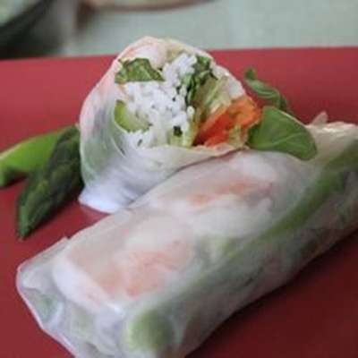 Vietnamese Fresh Spring Rolls - RecipeNode.com