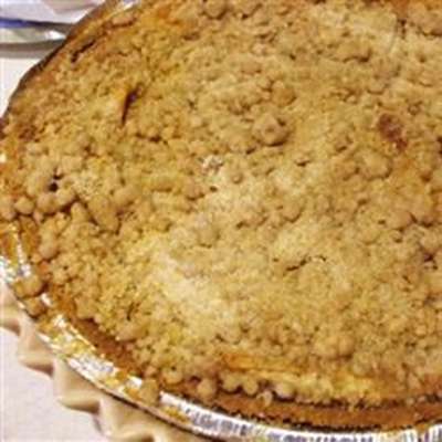 Warm Apple Buttermilk Custard Pie - RecipeNode.com