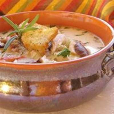 Wild Rice And Chicken Soup - RecipeNode.com