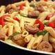 Bow Tie Pasta with Sausage and Sweet Peppers