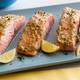Broiled Salmon with Herb Mustard Glaze