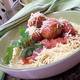 Chicken Meatballs and Spaghetti