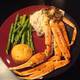 Crab Legs with Garlic Butter Sauce