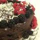 Deep Chocolate Raspberry Cake
