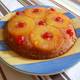Pineapple Upside-Down Cake in Iron Skillet