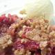 Rhubarb-Raspberry Crunch