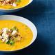 Roasted Butternut Squash Soup and Curry Condiments