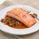 Salmon with Lentils