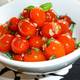 Sauteed Cherry Tomatoes with Garlic and Basil