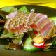 Seared Ahi Tuna and Salad of Mixed Greens with Wasabi Vinaigrette