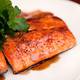 Seared Salmon With Balsamic Glaze