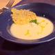 Silky Cauliflower Soup with Parmesan Crisps