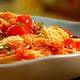 Spaghetti with Roasted Eggplant and Cherry Tomatoes