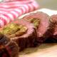 Steak Pinwheels with Sun-Dried Tomato Stuffing and Rosemary Mashed Potatoes