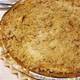 Warm Apple Buttermilk Custard Pie